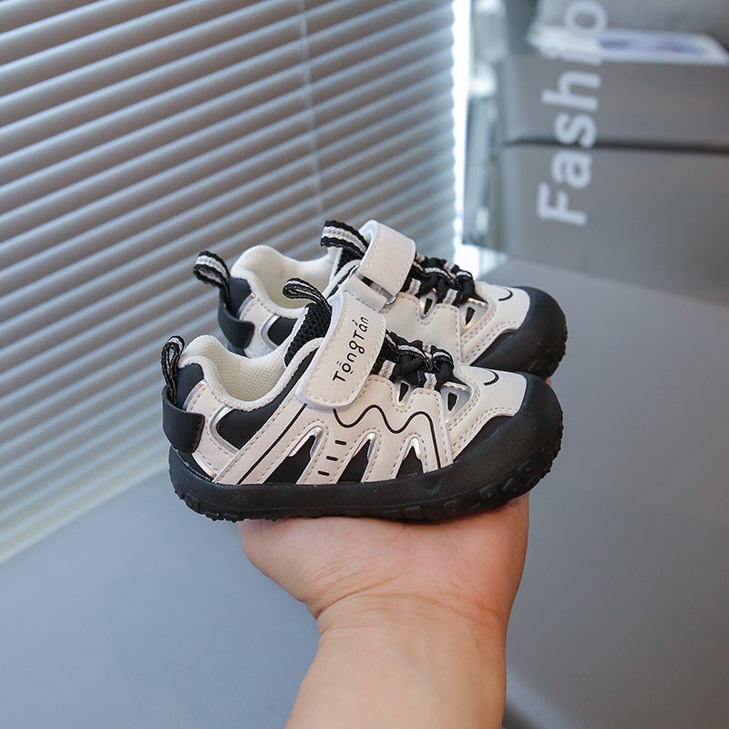 Mesh Sneakers Lightweight Flexible Sole Walking Shoes For Kids Indoor And Outdoor Activities - Image 1