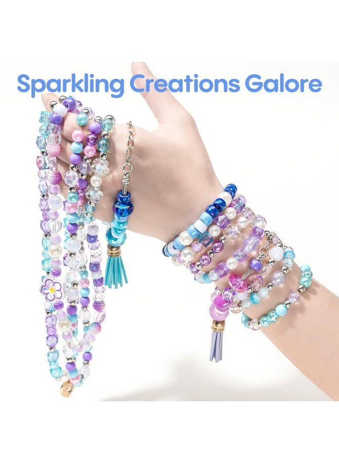 Tomons Gifts For Girls Ages 6-12, Frozen Bracelet Making Kit - Spark Creativity Imagination, Birthday Christmas Craft Gifts Ideas For 6 7 8 10 11 12 Year Old Girl - Image 5