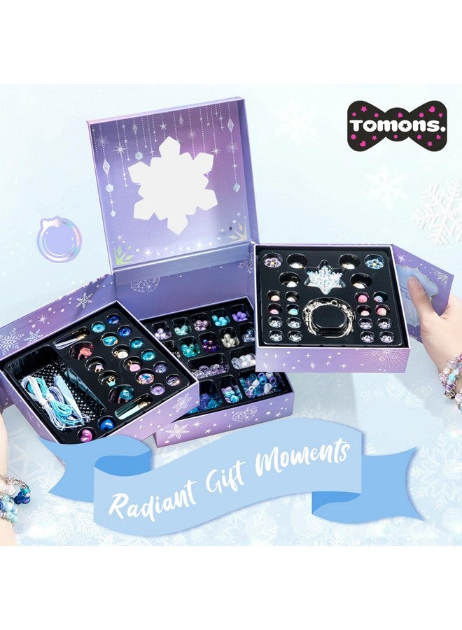 Tomons Gifts For Girls Ages 6-12, Frozen Bracelet Making Kit - Spark Creativity Imagination, Birthday Christmas Craft Gifts Ideas For 6 7 8 10 11 12 Year Old Girl - Image 2