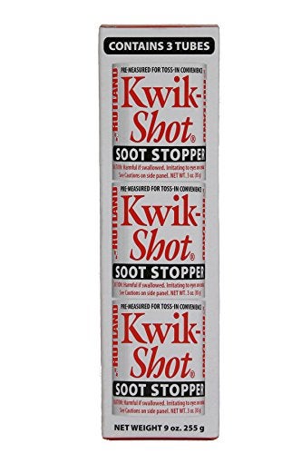 Rutland Products KwikShot Soot Stopper 3 oz TossIn Canister 3Pack 