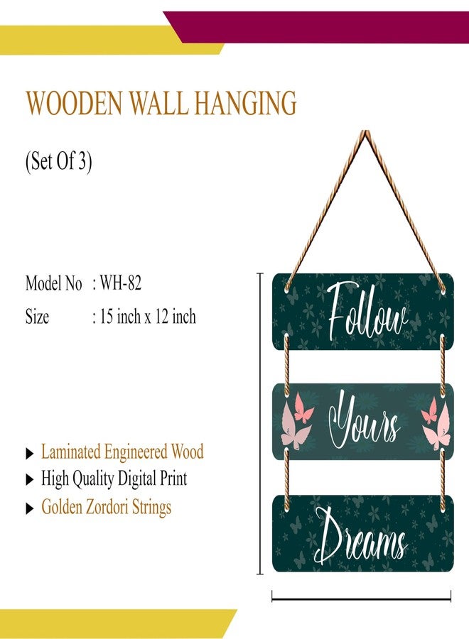 SAF motivational Mdf Wooden Wall Hanging Home Decor Plates, wall painting, wall hanging For home decoaration, office, living room, wall decoration - Image 3