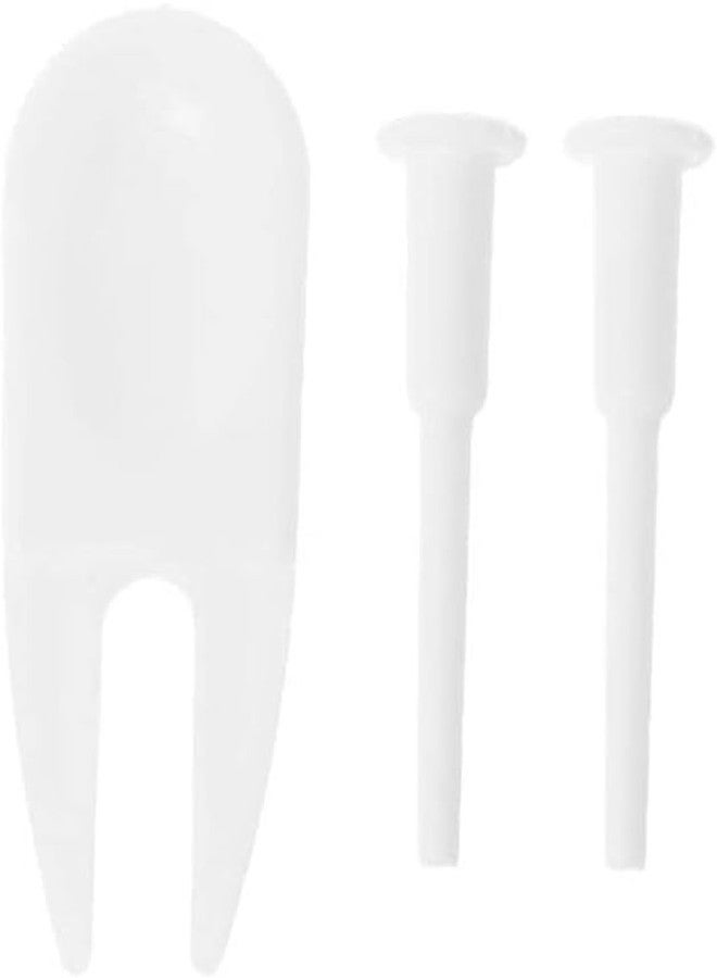 GANPUB 3Pcs/Bag White Ball Fitness Exercise Ball Air Stopper, Exercise Ball Plug Replacement Kit,Exercise Balls and Accessories，Exercise Balls and Accessories - Image 1