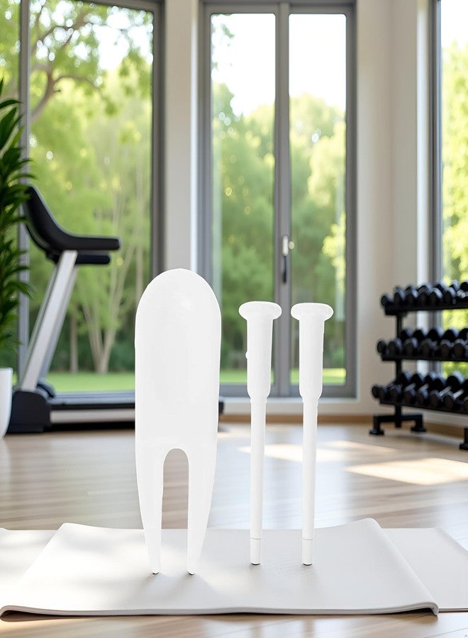 GANPUB 3Pcs/Bag White Ball Fitness Exercise Ball Air Stopper, Exercise Ball Plug Replacement Kit,Exercise Balls and Accessories，Exercise Balls and Accessories - Image 4
