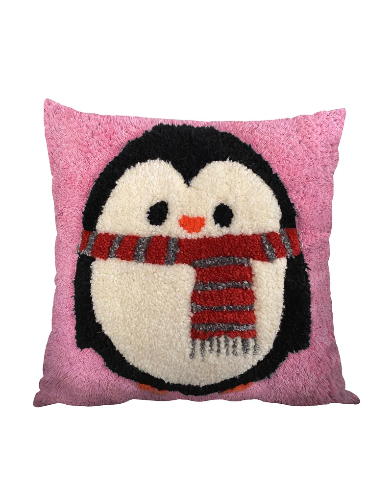FILLE A FILLE Penguin Pillow