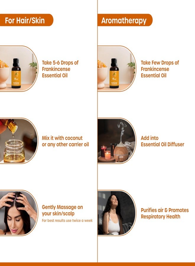 DPetals Frankincense Essential Oil, 15 ml, For Immunity and Skin Nourishment - Image 5