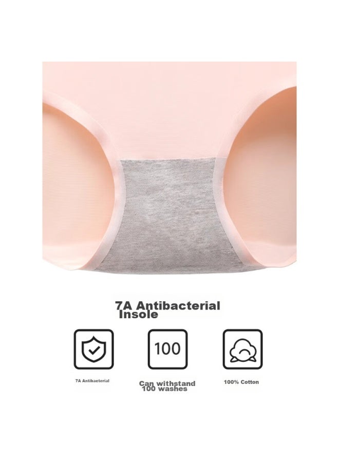 Dr.chu Disposable Underwear For Women, Seamless, 3-pack, Sterilized, Silk-like, Thin For Summer, Suitable For Pregnant Women, Travel, Business Trips, Size M, Three Colors - Image 4