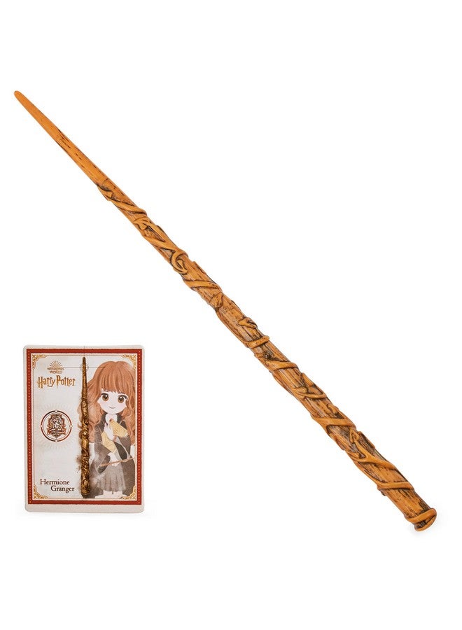 WIZARDING WORLD Harry Potter, 12-Inch Spellbinding Hermione Granger Magic Wand With Collectible Spell Card, Kids Toys For Ages 6 And Up - Image 1