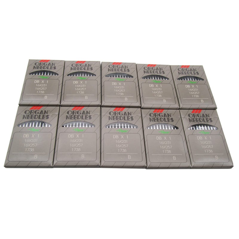 ckpsms Organ Needle OrganDBX1 100PCS Japan Organ Sewing Machine Needles Compatible withReplacement for JUKI Brand DDL555DDL5530 DDL5550 DDL8700 DDL87007 OrganDBX1 1175 - Image 2
