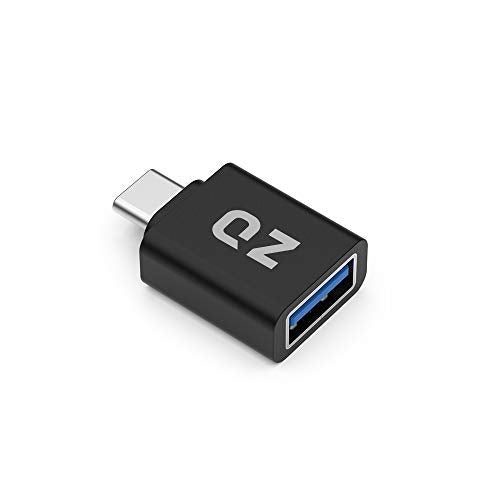 QZ USB Type C OTG Adapter, Type C to USB Connector, USB to Type C Adapter OTG [Thunderbolt-3 Compatible] - Image 1