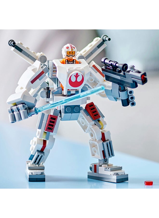 LEGO Star Wars Luke Skywalker X-Wing Mech, Collectible Brick-Built Toy For Kids, Fantasy Action-Adventures, Creative Gift Idea For Boys And Girls Aged 6 And Over (195 Pieces) 75390  - Image 5