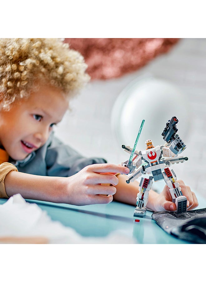 LEGO Star Wars Luke Skywalker X-Wing Mech, Collectible Brick-Built Toy For Kids, Fantasy Action-Adventures, Creative Gift Idea For Boys And Girls Aged 6 And Over (195 Pieces) 75390  - Image 3