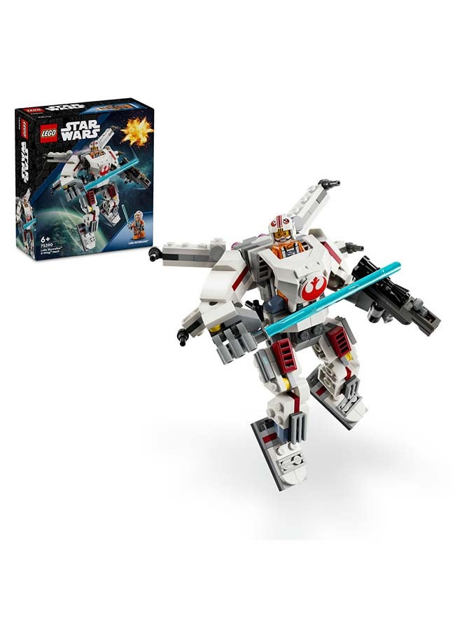 LEGO Star Wars Luke Skywalker X-Wing Mech Building Toy 75390 (Age 6+, 195 Pieces) - Image 1