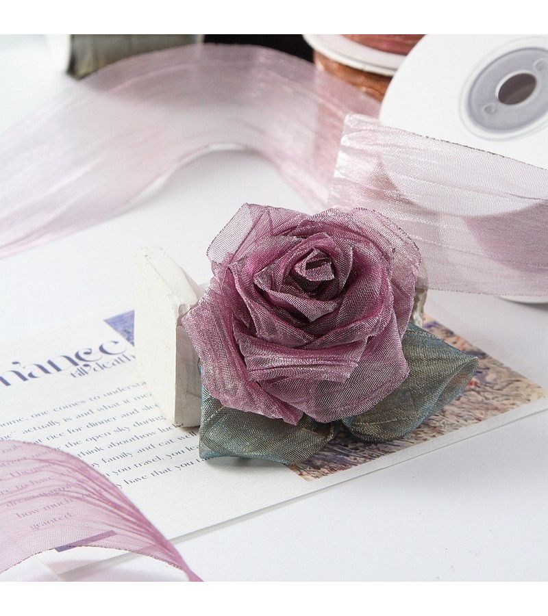 Luxury Crinkle Ribbon For Wedding Party Decoration 38mm - Image 5