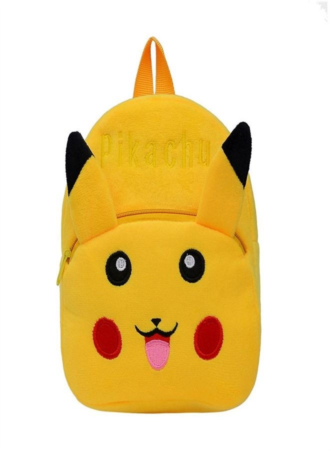 MIXDE - Pikachu Cartoon Shape Kids Backpack for Boys Girls Yellow - Image 1