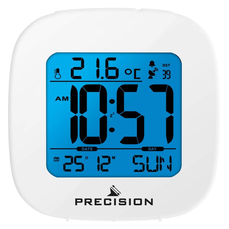 Precision AP058 Alarm Clock White One Size