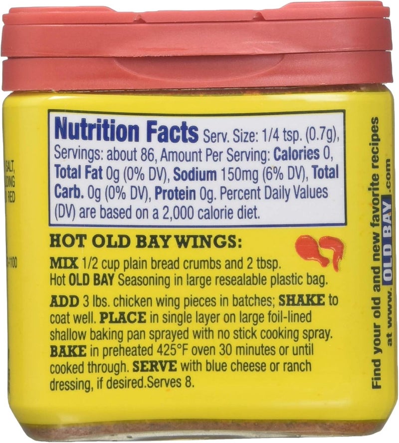 Old Bay McCormick Hot Seasoning - Pack of 3 - Image 2