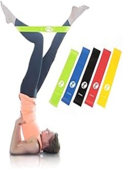 Generic Resistance Loop Exercise Bands (Set of 5) 