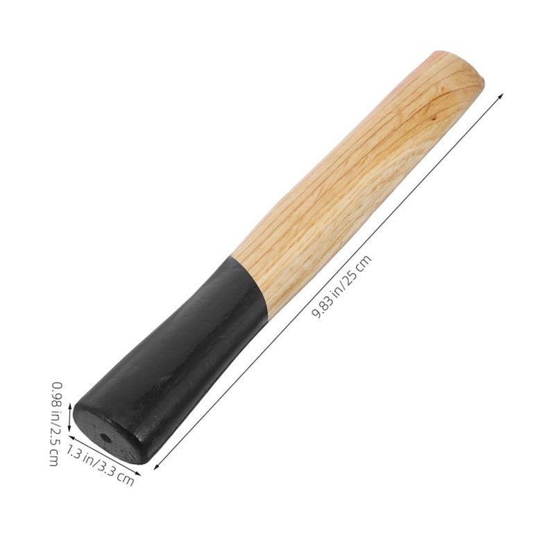 Wooden Hammer Handle Replacement 2 Pack for Comfortable Grip Easy Installation Restore Hammer Performance - Image 3