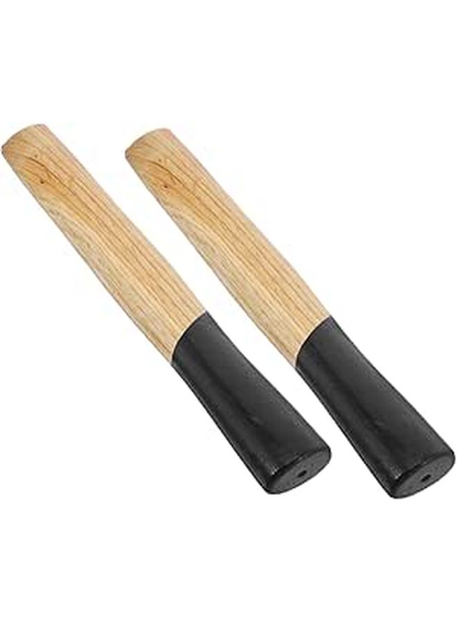 Wooden Hammer Handle Replacement 2 Pack for Comfortable Grip Easy Installation Restore Hammer Performance - Image 1