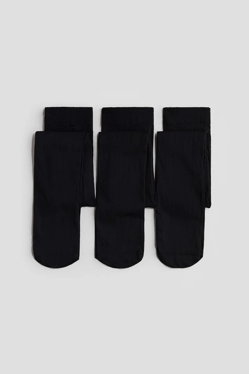 H&M 3-pack tights