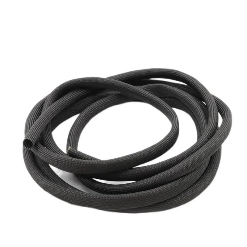 1pc Braided Fiberglass Sleeve - 1m & 5m Lengths, 1-40mm ID Woven Split Sleeving for Wire Protection and Insulation(White,20MMx5M) - Image 5