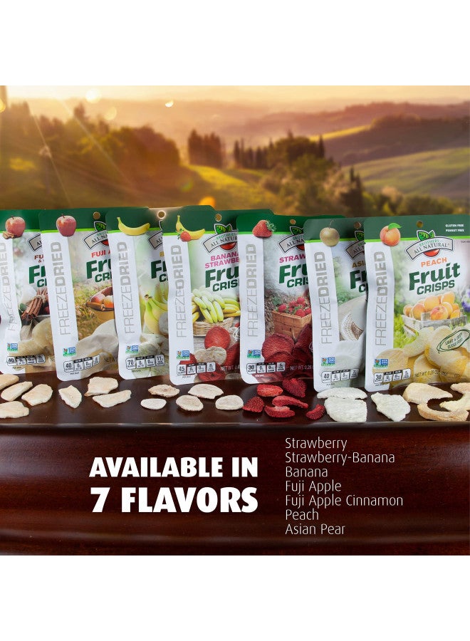 Brothers-ALL-Natural Brothers-ALL-Natural Fruit Crisps, Variety Pack, 4.44 Ounce Bag, 12 Count (Pack of 2)  - Image 2