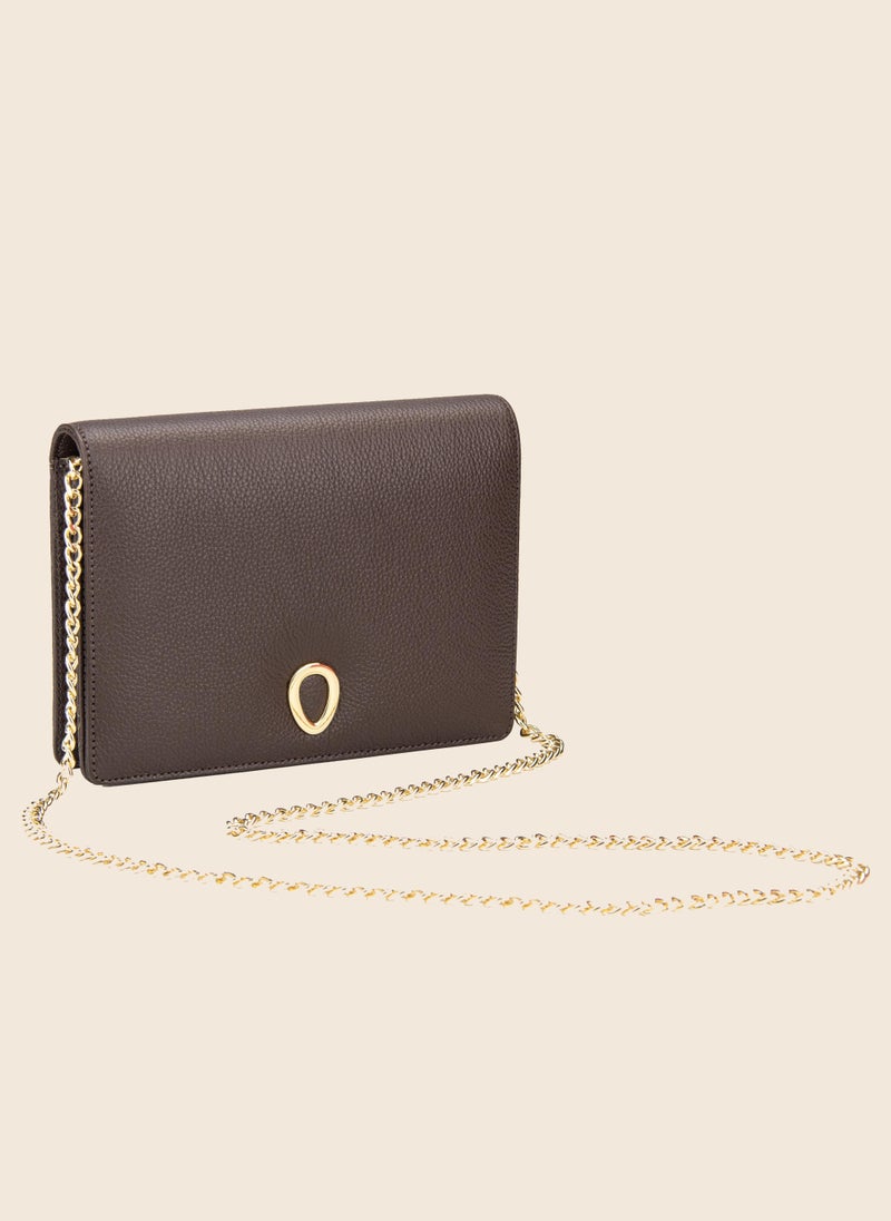 Oval Vera Chain wallet Bag - Image 3