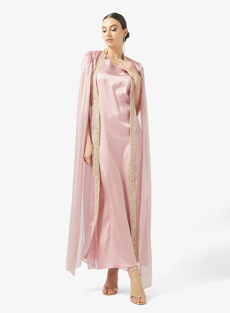 هيا كلوزيت فستان شيفون مزخرف - Image 1