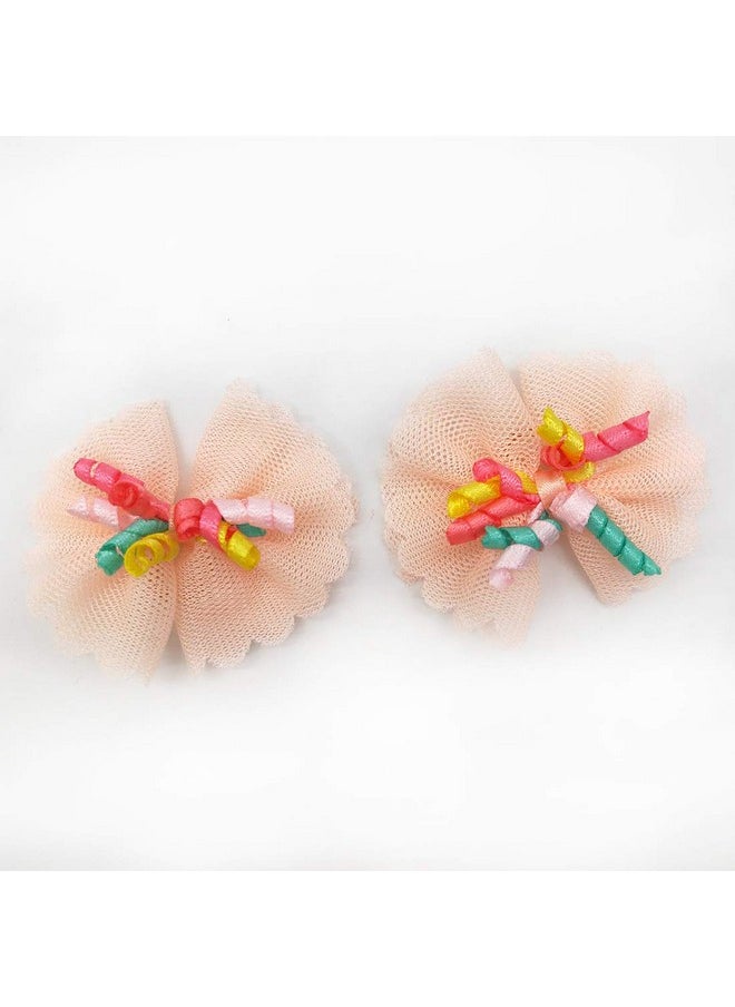 Sufermoe - 32 Pcs Multicolored Dog Hair Bows With Rubber Bands, Hair Grooming Top Knots Pet Hair Accessories For Pet Cat Dog - Image 1