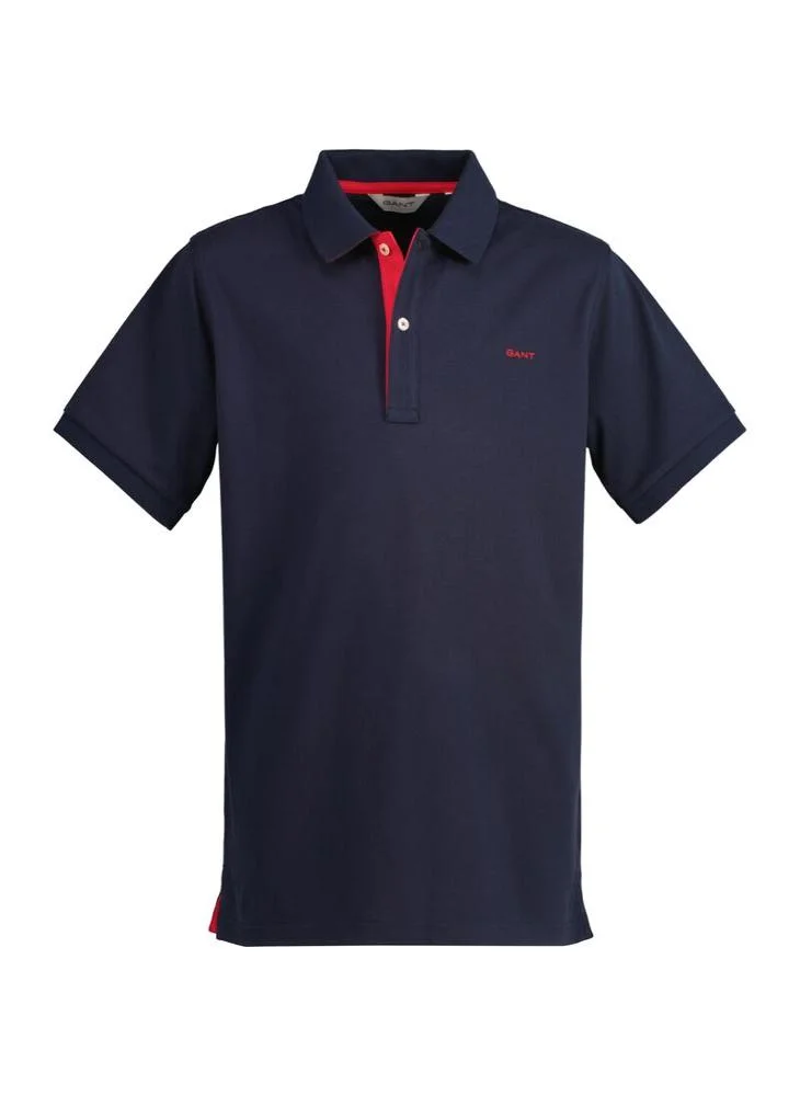 غانت Gant Teens Contrast Polo Shirt