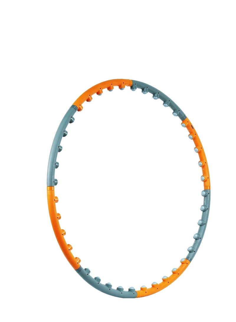 AXOX Smart Weighted Fitness Hula Hoop for Slimming & Core Workout  Adjustable & Detachable Design - Image 1