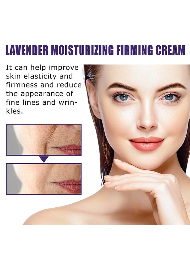 West&Month Lavender Moisturizing Firming Cream-Anti Aging Skin Firming Cream, Reduces Wrinkles and Fine Lines, Anti Ageing and Skin Care Face Moisturizer  - Image 3