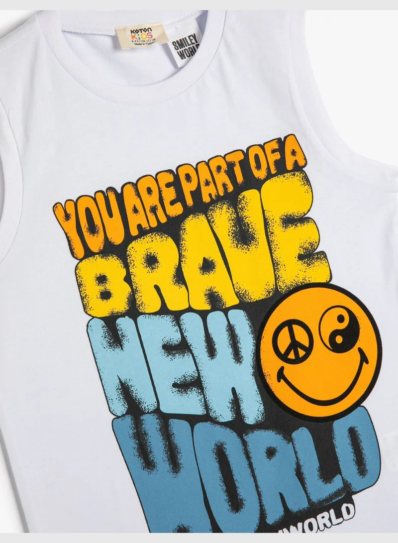 KOTON SmileyWorld:registered: Tank Top Licensed Cotton