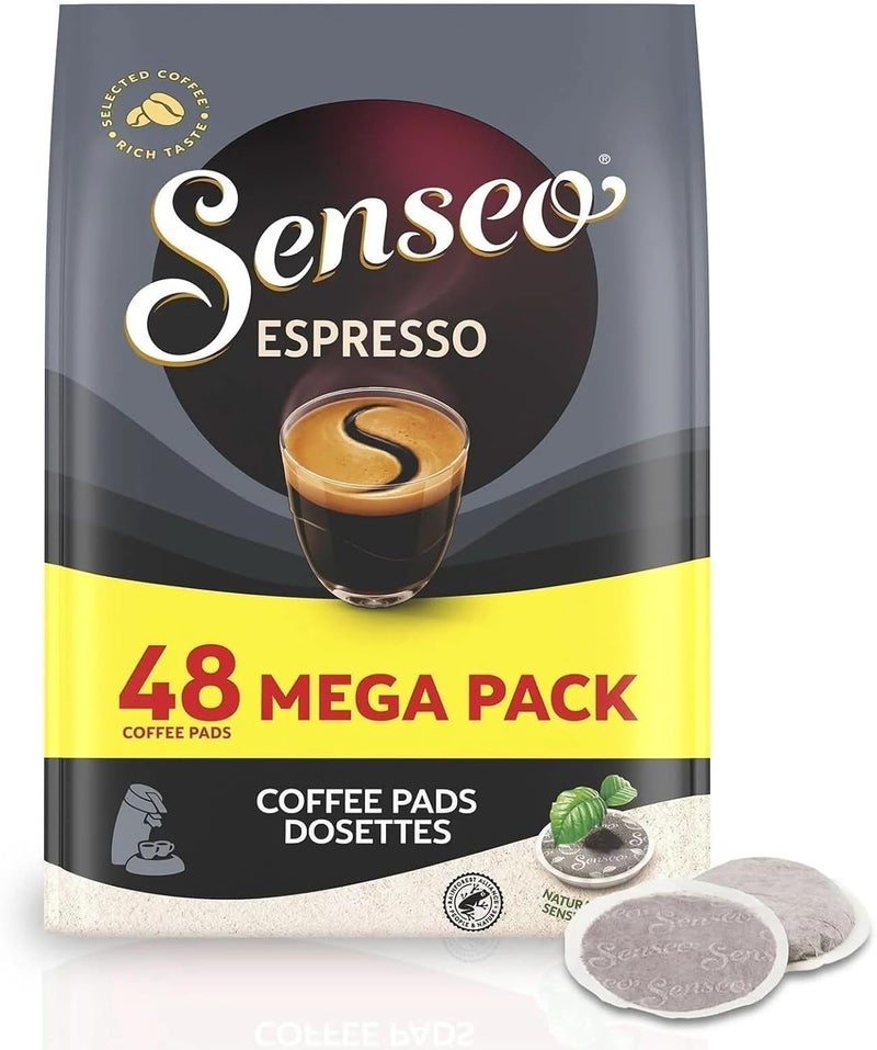 senseo كبسولات قهوة إسبريسو سينسيو - 48 حبة - Image 1