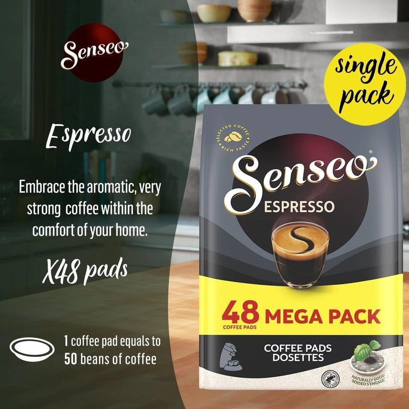 senseo كبسولات قهوة إسبريسو سينسيو - 48 حبة - Image 4