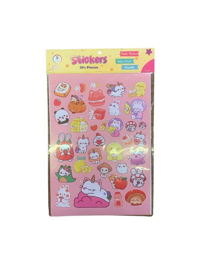 Stickers 30 Pieces - Dreamy Bunnies