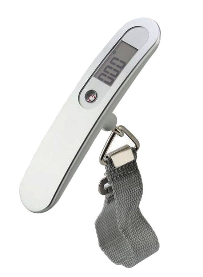 NIBEMINENT Portable Digital Electronic Hanging Scale White/Grey - Image 1