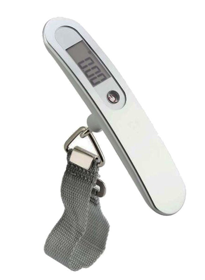 NIBEMINENT Portable Digital Electronic Hanging Scale White/Grey - Image 3