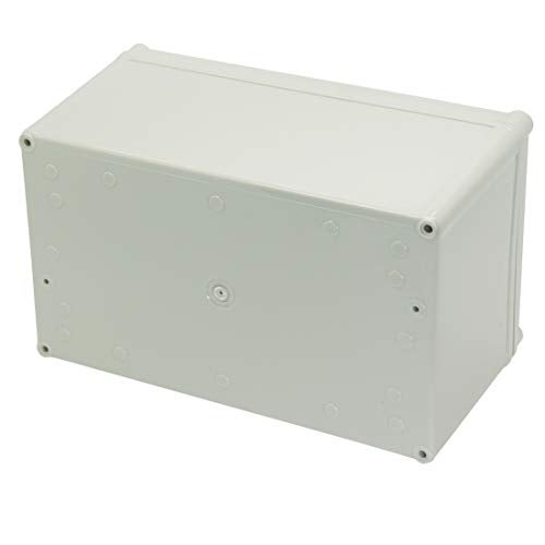Zulkit Junction Box ABS Plastic Dustproof Waterproof IP67 Junction Boxes Universal Electrical Project Enclosure DIY Electronic Project Box Grey 9.84 x 5.91 x 5.12 inch (250 x 150 x 130mm) - Image 5