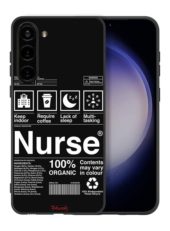 Tolwak Samsung Galaxy S23 5G Protective Case Cover Nurse Sticker - Image 2