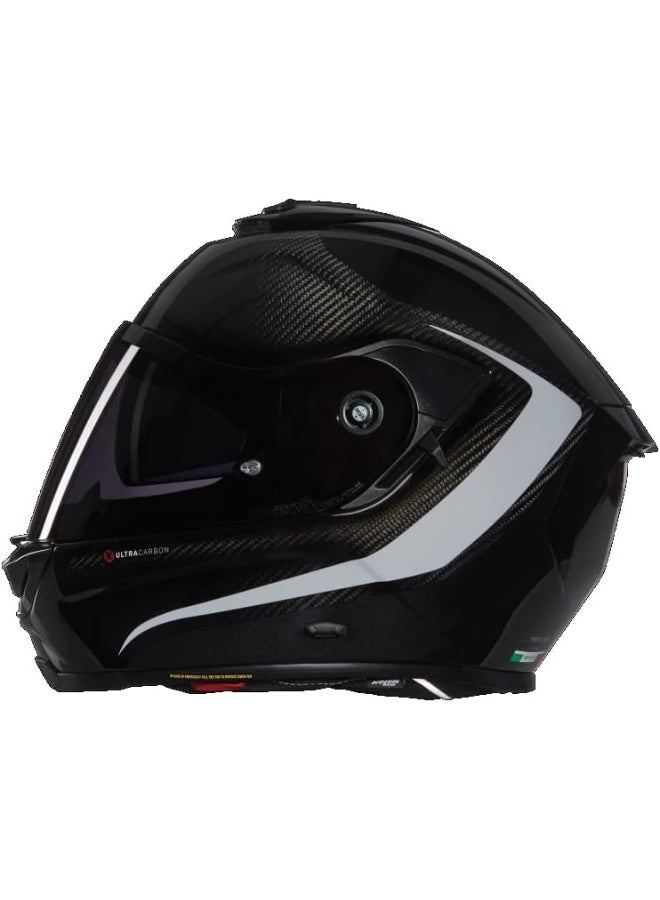 Nolan NOLAN Helmet X-903 Ultra Intrigo 346 L, Carbon/Black/Grey 
