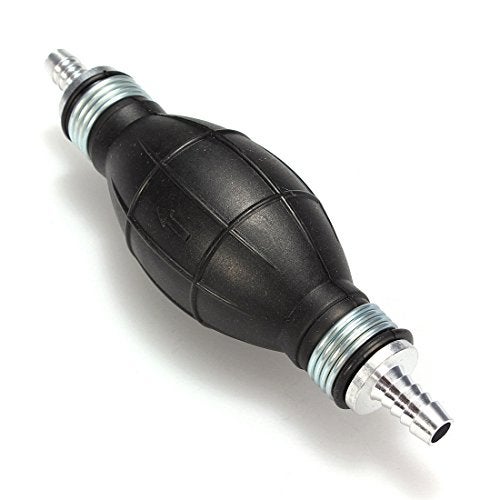 ePathChina 8mm 5/16 Black Primer Bulb Rubber Fuel Pump Transfer Vacuum Fuel Hand Primer Gasoline Petrol Diesel Pump for Marine Boat Accessories - Image 1