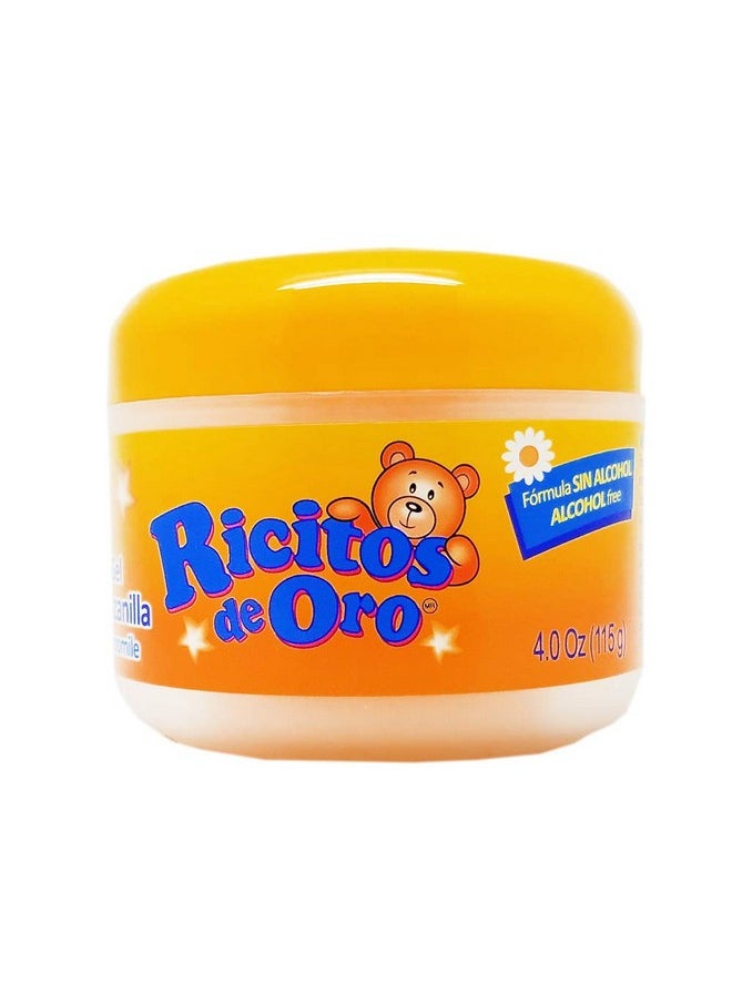 Ricitos de Oro - Styling Gel Chamomile Manzanilla 4.0 Oz (115G) Pack Of 6 - Image 1