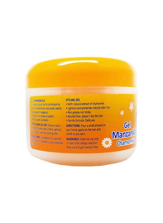 Ricitos de Oro - Styling Gel Chamomile Manzanilla 4.0 Oz (115G) Pack Of 6 - Image 1