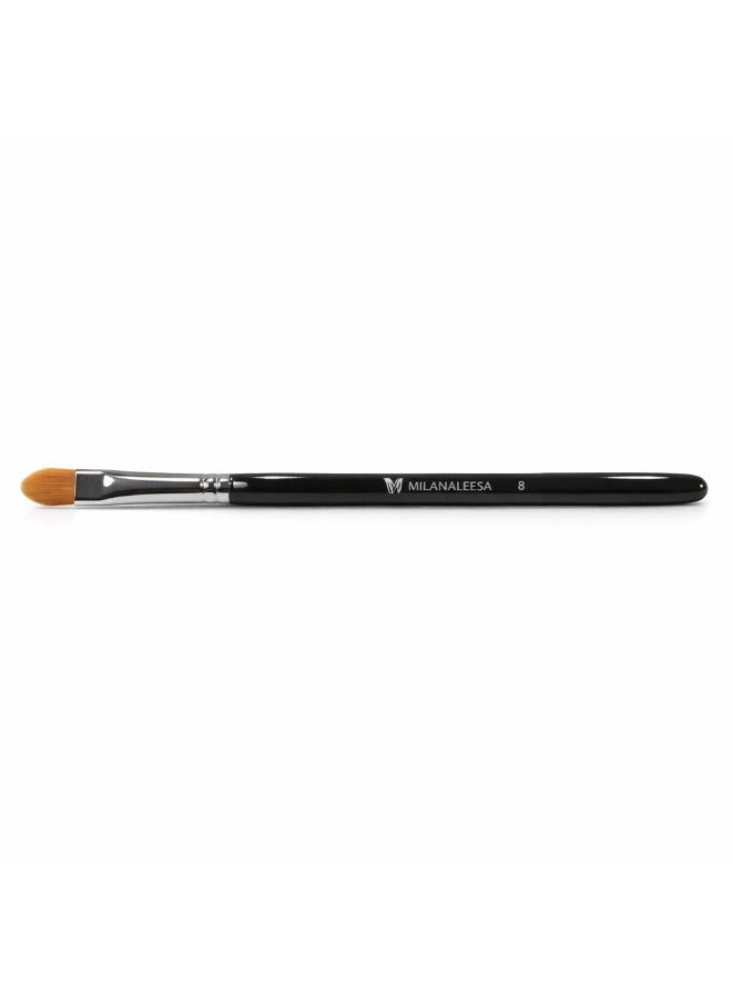 Flat Concealer Brush for Under Eye & Spot Coverage, Precision Makeup Brush for Liquid Cream Foundation, Smooth Blending, Flawless Finish, Professional Makeup Brush Tool - Image 1