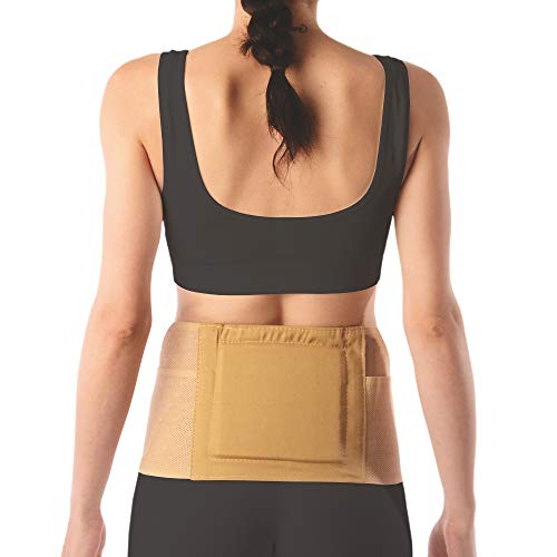 Vissco Magnetic Back Support for for the Lumbar Spine, Back Injury, Pain Solution for Back (Beige)- Medium - Image 1