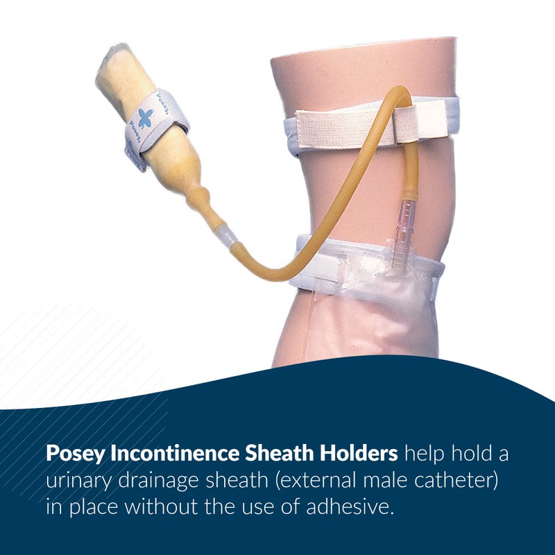 Posey TIDI Posey Incontinence Sheath Holder â€“ One Size Fits All â€“ Quantity: 12 Incontinence Sheath Holders â€“ Incontinence Products for Men â€“ Catheter Supplies â€“ Home Care (6550) - Image 2