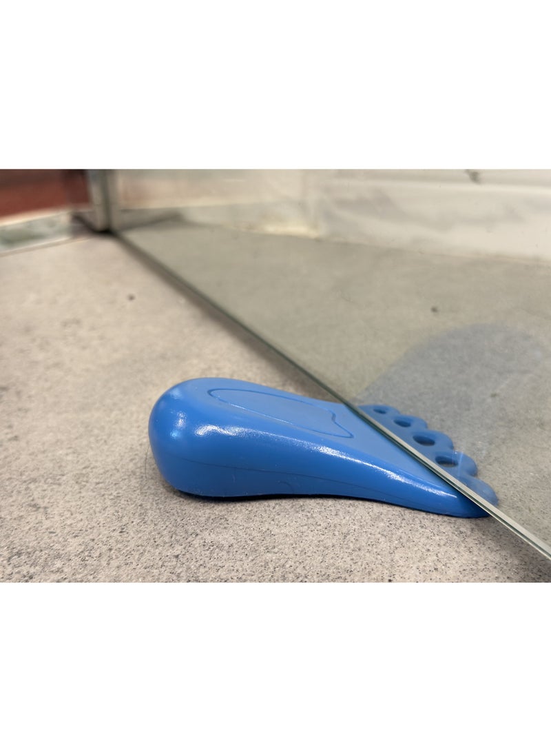 terrain Terra Play Door Stopper - Foot Shaped - For Homes, School, Nurseries & More (Blue)  - Image 5
