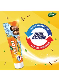 Dabur Herbal Advanced Clove Gel Toothpaste With Toothbrush  - Image 5