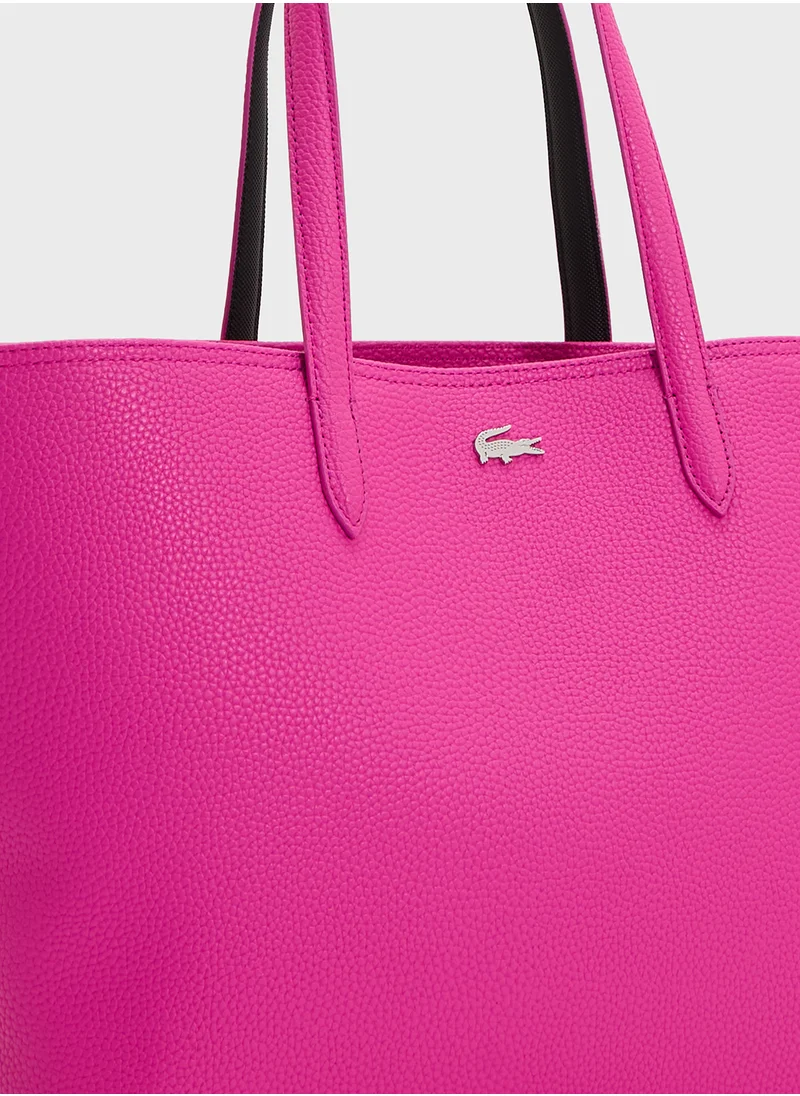LACOSTE Essentials Top Handle Zip Over Tote